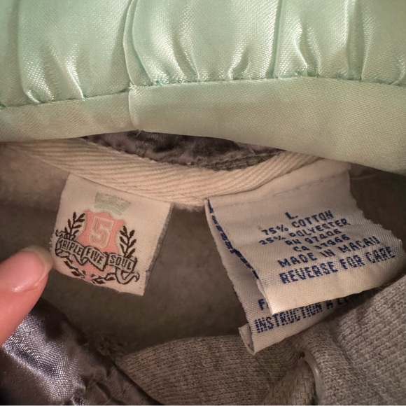 Triple Five Soul Hoodie in Light Grey - Picture 3 of 10